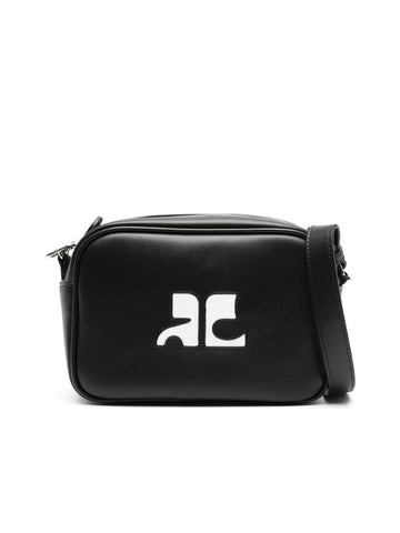 Smooth Grain Logo Shoulder Bag