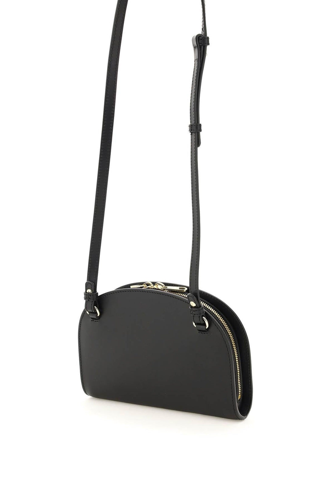 A.P.C. Demi-Lune Leather Clucth Women