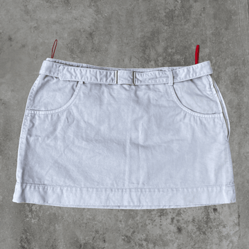 PRADA SPORT COTTON MINI SKIRT - M