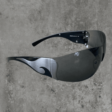AW04 PRADA WRAP AROUND SWIRL SUNGLASSES