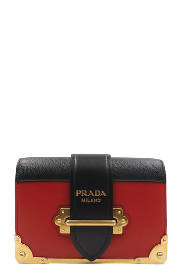 Cahier Shoulder Bag Red