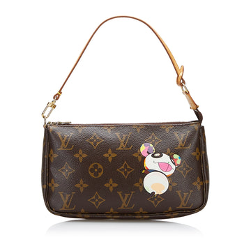 Louis Vuitton x Takashi Murakami Panda Pochette Accessoires Monogram Canvas