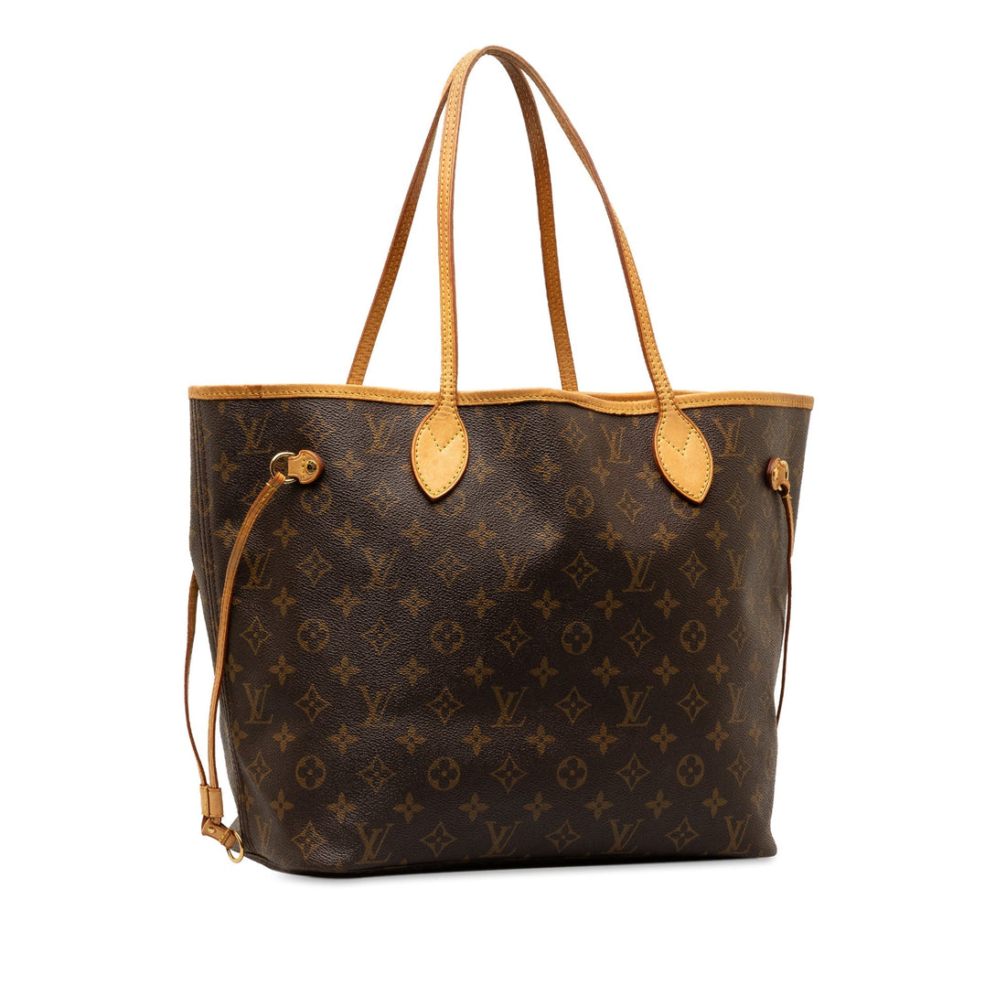Brown Louis Vuitton Monogram Neverfull MM Tote Bag