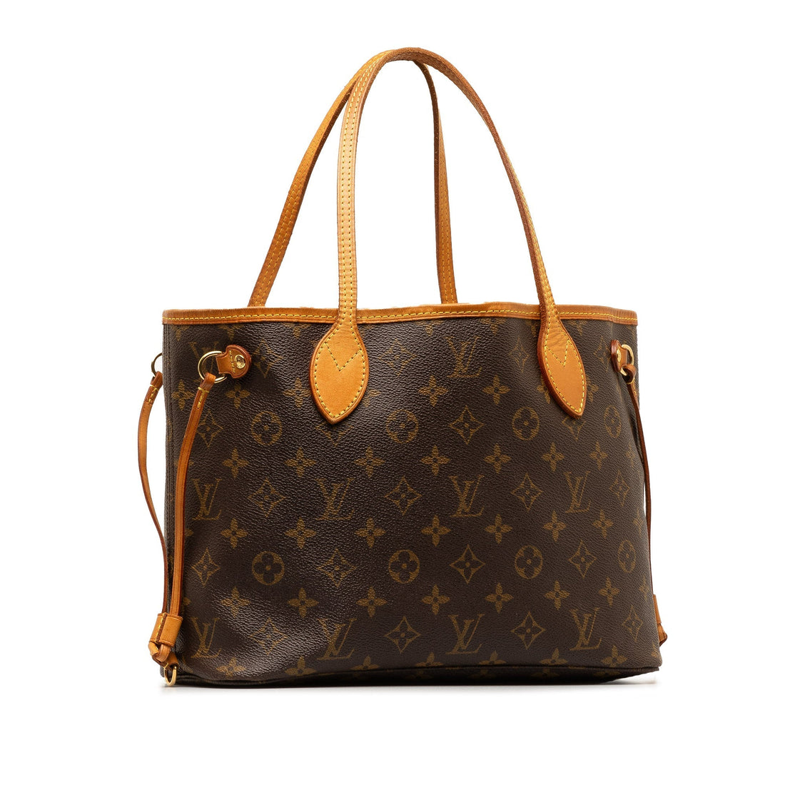 Brown Louis Vuitton Monogram Neverfull PM Tote Bag