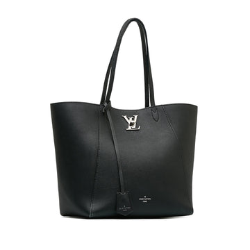 Louis Vuitton Lockme Cabas Tote Black