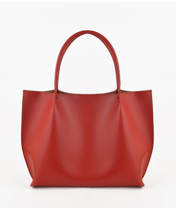 Red tote bag