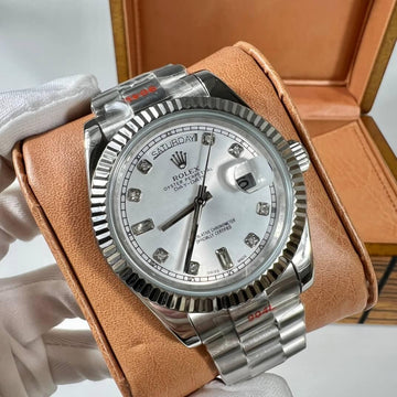 Rolex Day-Date 40 White Gold "President"