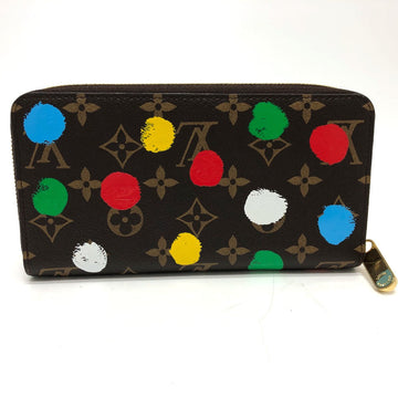 LOUIS VUITTON Long Wallet Purse M81864  Monogram canvas Brown Monogram Zippy wallet Women Used