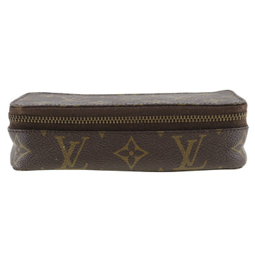 LOUIS VUITTON Pouch M47352 Monogram canvas Brown Jewelry case posh monte carlo Women(Unisex) Used