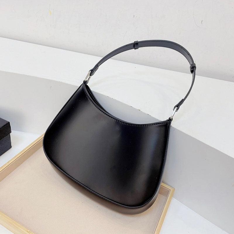 Makersluxe - Cleo Small Shoulder Bag Black