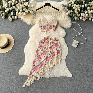 Sicilia Knitted Beach Set