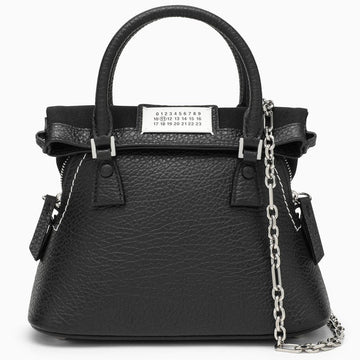 Maison Margiela Micro 5Ac Black Leather Bag Men