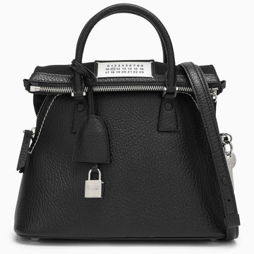 Maison Margiela 5Ac Mini Black Leather Bag Men