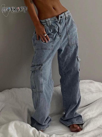Streetwear Big Pocket Cargo Pants M3037