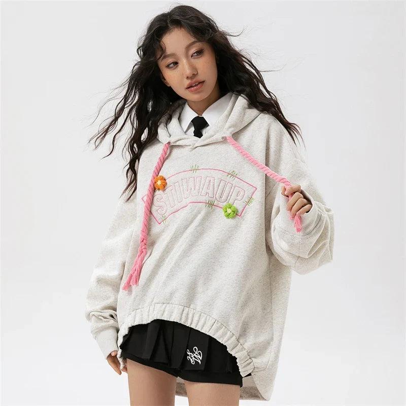Electric Vibes Oversized Hoodie