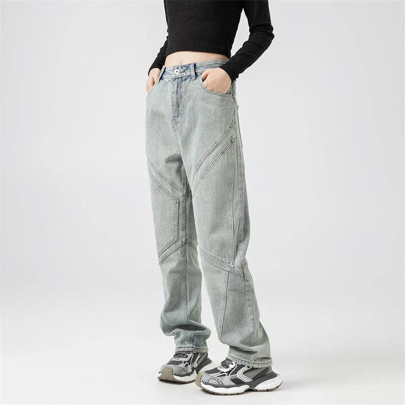 Y2k Rivet Pocket Jeans