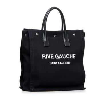 Black Saint Laurent Rive Gauche North South Tote