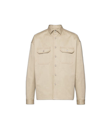 PRADA Elevated Chino Shirt for Men - SS24 Edition