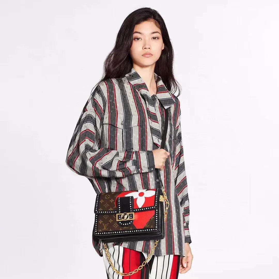 SO - New Fashion Women's Bags LUV DAUPHINE Nicolas Ghesquière Monogram A051