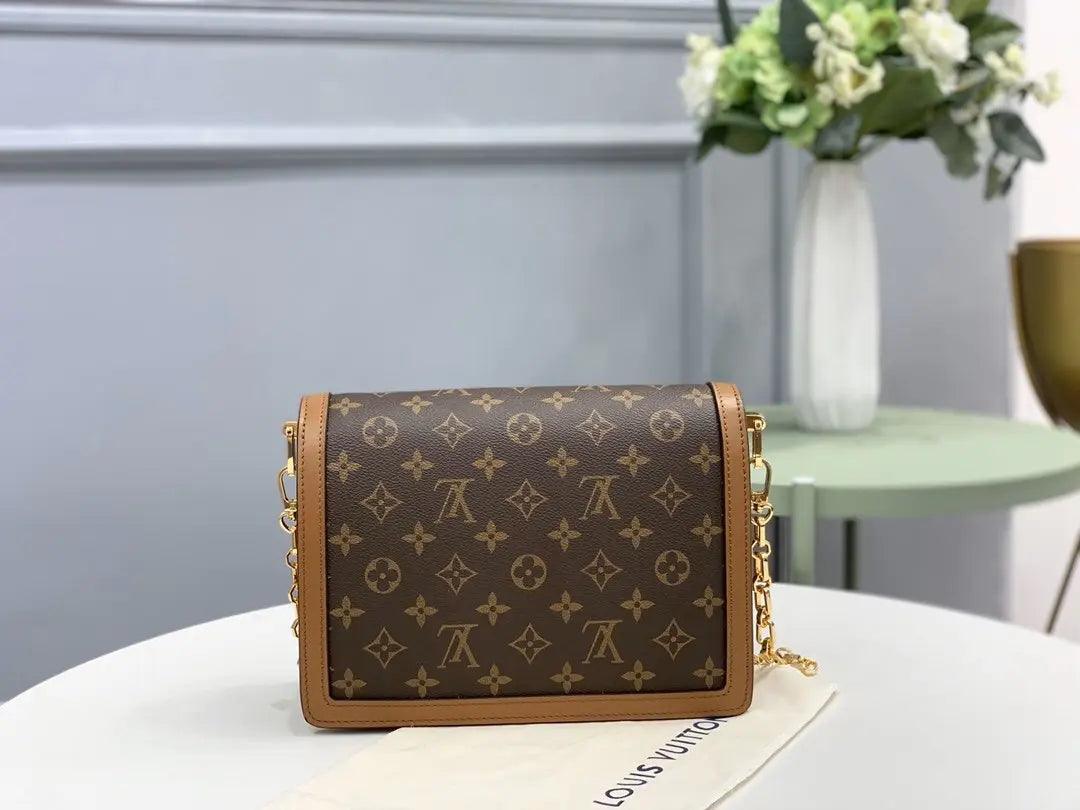 SO - New Fashion Women's Bags LUV DAUPHINE Nicolas Ghesquière Monogram Reverse A052