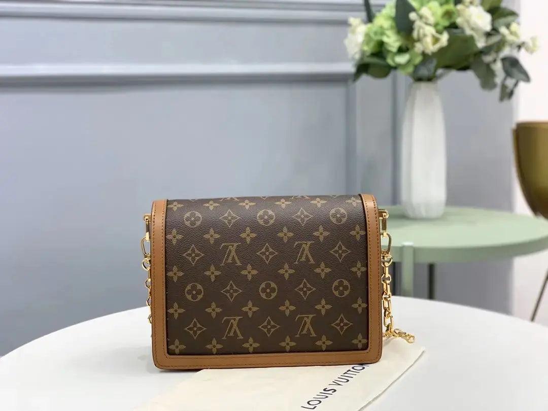 SO - New Fashion Women's Bags LUV DAUPHINE Nicolas Ghesquière Monogram Reverse A052