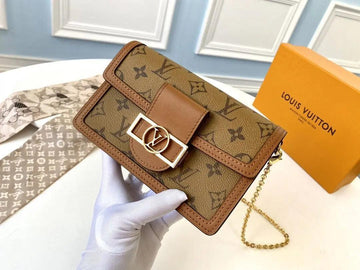 SO - New Fashion Women's Bags LUV Dauphine Monogram Reverse A055