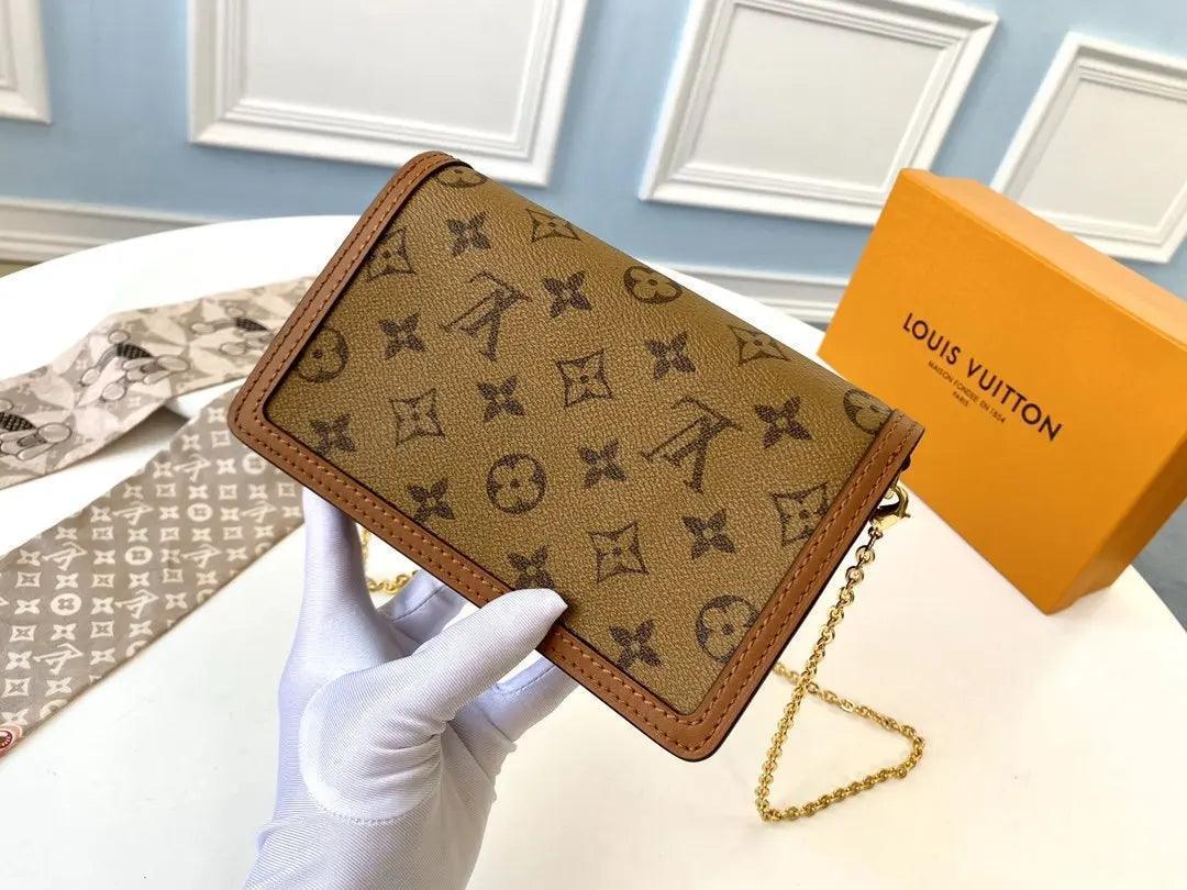SO - New Fashion Women's Bags LUV Dauphine Monogram Reverse A055