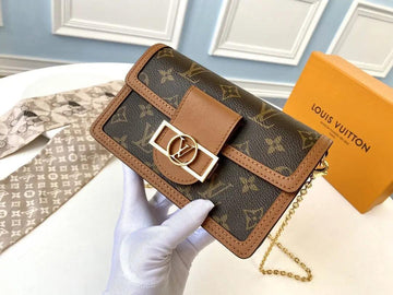 SO - New Fashion Women's Bags LUV Dauphine Monogram Reverse A056