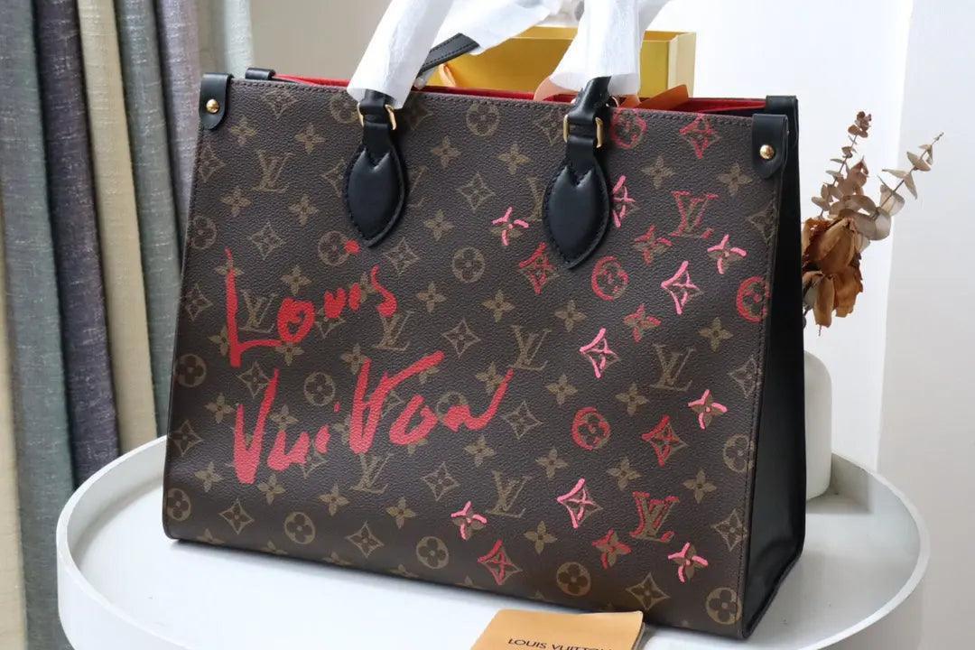 SO - New Fashion Women's Bags LUV ONTHEGO Monogram Urs Fisher A061
