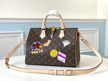 SO - New Fashion Women's Bags LUV Speedy Monogram A054