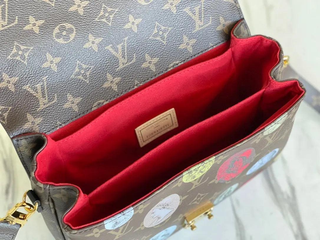 SO - New Fashion Women's Bags LV Pochette Métis Monogram Piero Fornasetti Nicolas Ghesquière A091
