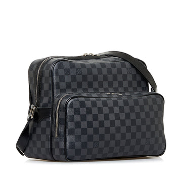 Louis Vuitton Sac Leoh Black Damier Graphite Canvas