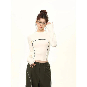Striped Contour Women's T-shirt