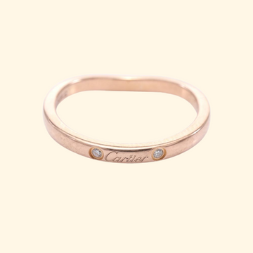 Cartier Ballerina Wedding Ring K18PG Diamond