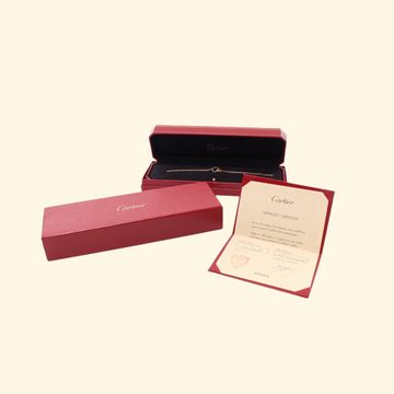 Cartier K18YG Baby Love Inter-Locking Bracelet