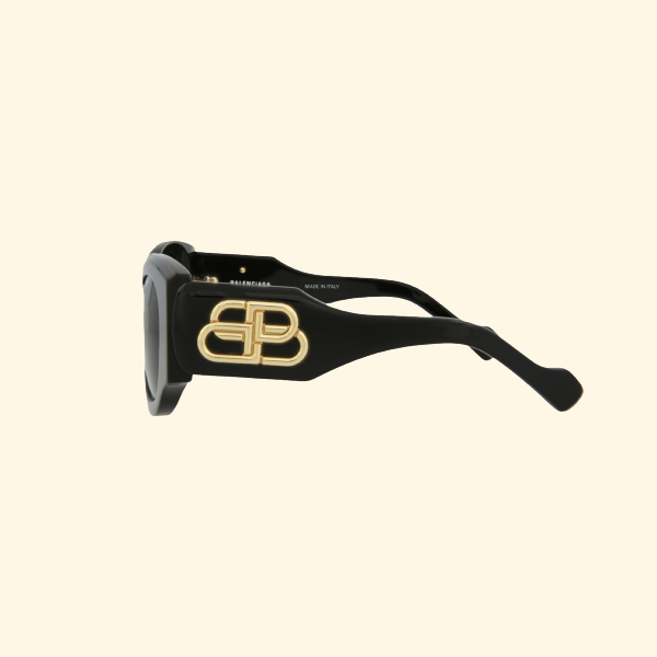 Balenciaga Round-Frame Acetate Sunglasses