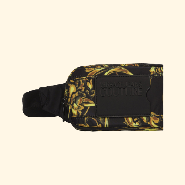 Versace Jeans Baroque Logo Belt Bag, Brand New
