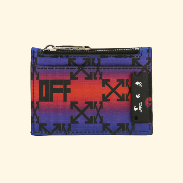 Off-White Ombre Monogram Wallet, Brand New