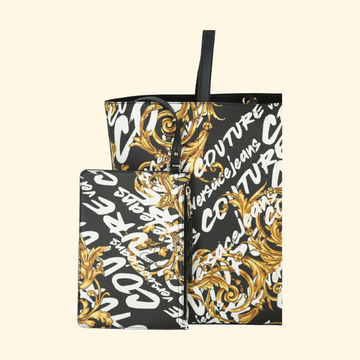 Versace Jeans Logo Print Tote Bag, Brand New