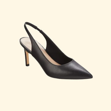 Stuart Weitzman Dancer 75 Slngbck Pmp Black Size 37, Brand New