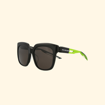 Balenciaga Square-Frame Acetate Sunglasses, Brand New