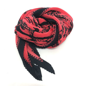 LOUIS VUITTON scarf MP2279 silk black Fashion Accessories Floral stamp Women Used