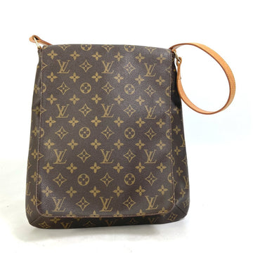 LOUIS VUITTON Shoulder Bag M51256 Monogram canvas Brown Monogram Musette Women Used