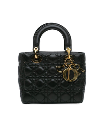 Lady Dior Mini Lambskin Leather
