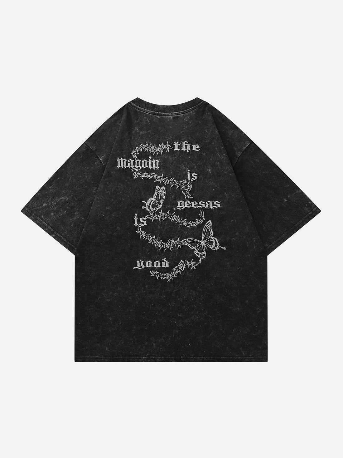 Sneakerland™ - Butterfly Embroidery Tee
