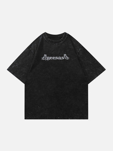 Sneakerland™ - Butterfly Embroidery Tee