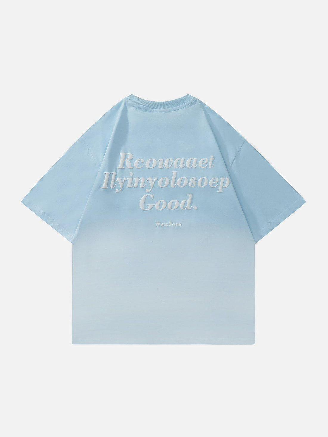 Sneakerland™ - Gradient Letter Print Tee