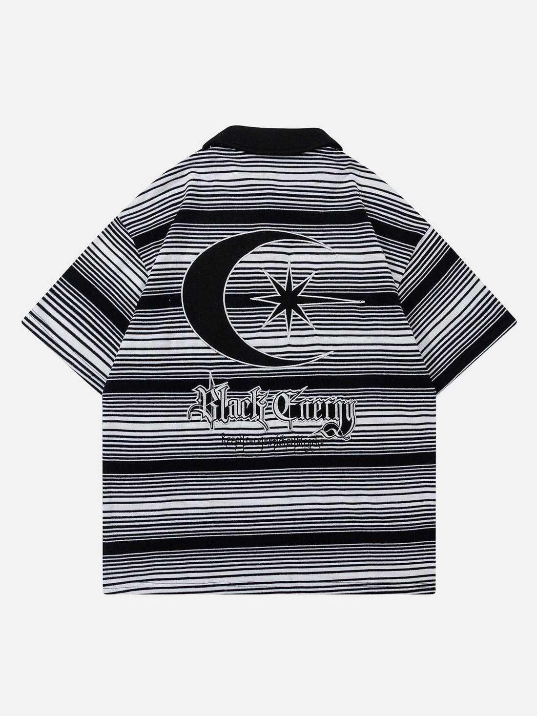 Sneakerland™ - Stripe Embroidery Polo Tee
