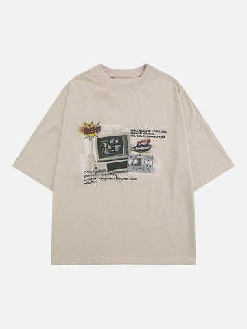 Sneakerland™ - TV Print Washed Tee