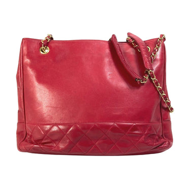 Leather Shopping Tote Bag in Good Condition